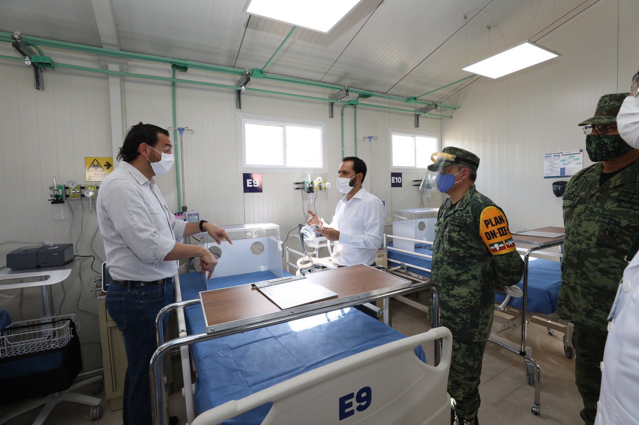 Inician operaciones del hospital provisional de Valladolid