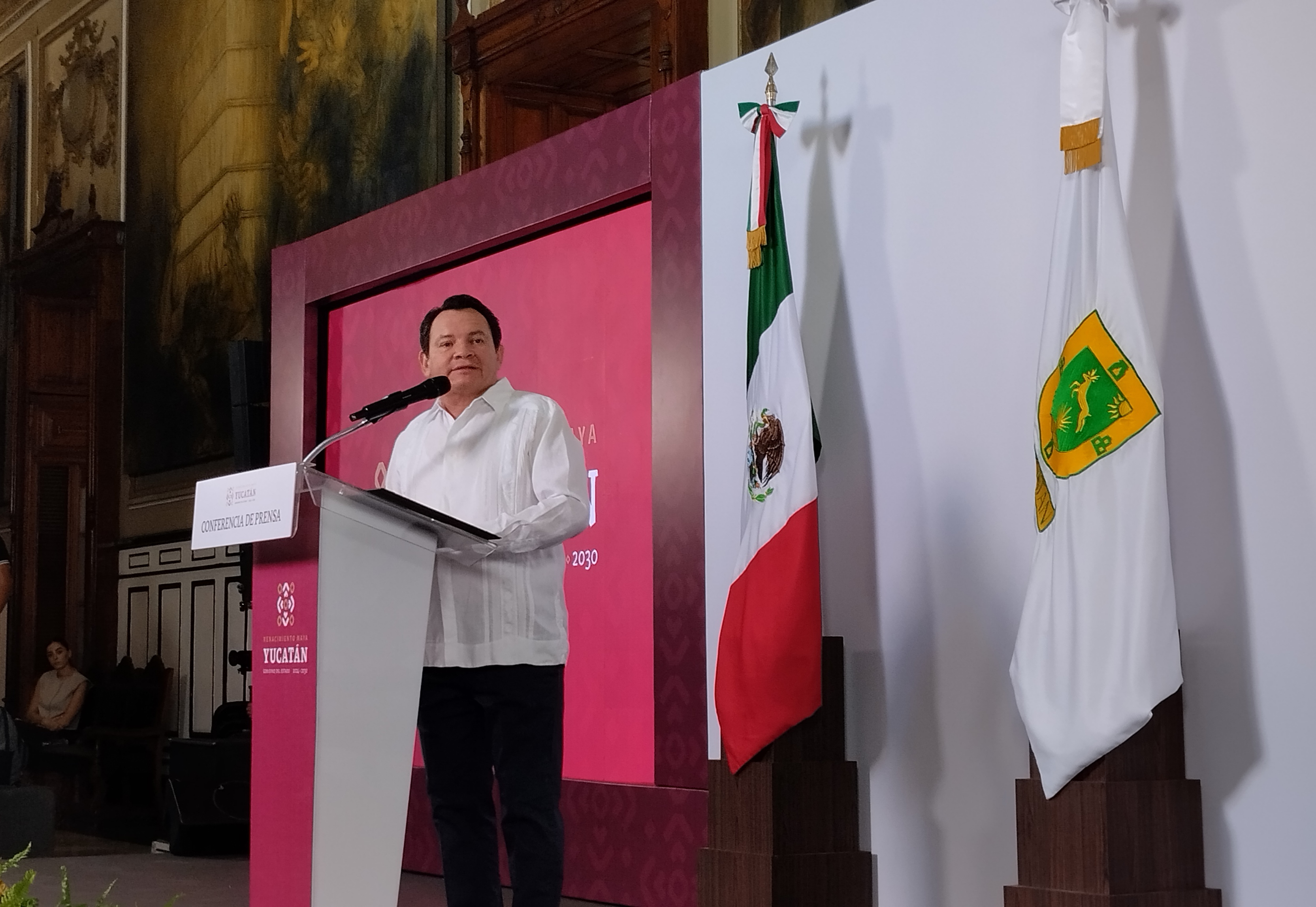 Joaquín Díaz Mena niega incertidumbre para invertir en Yucatán 