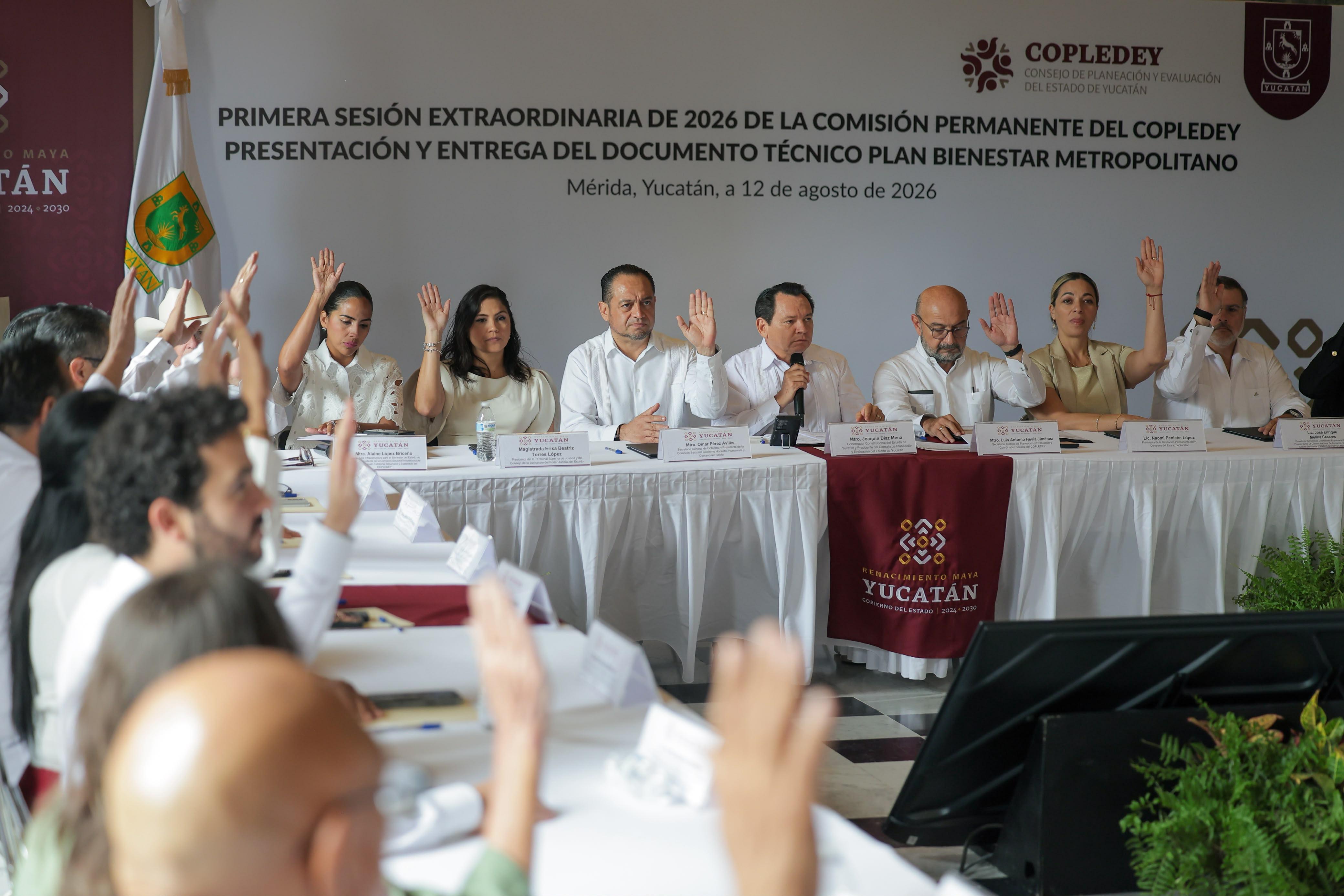 Díaz Mena entrega Plan Bienestar Metropolitano finalizado e iniciativa para el préstamo 