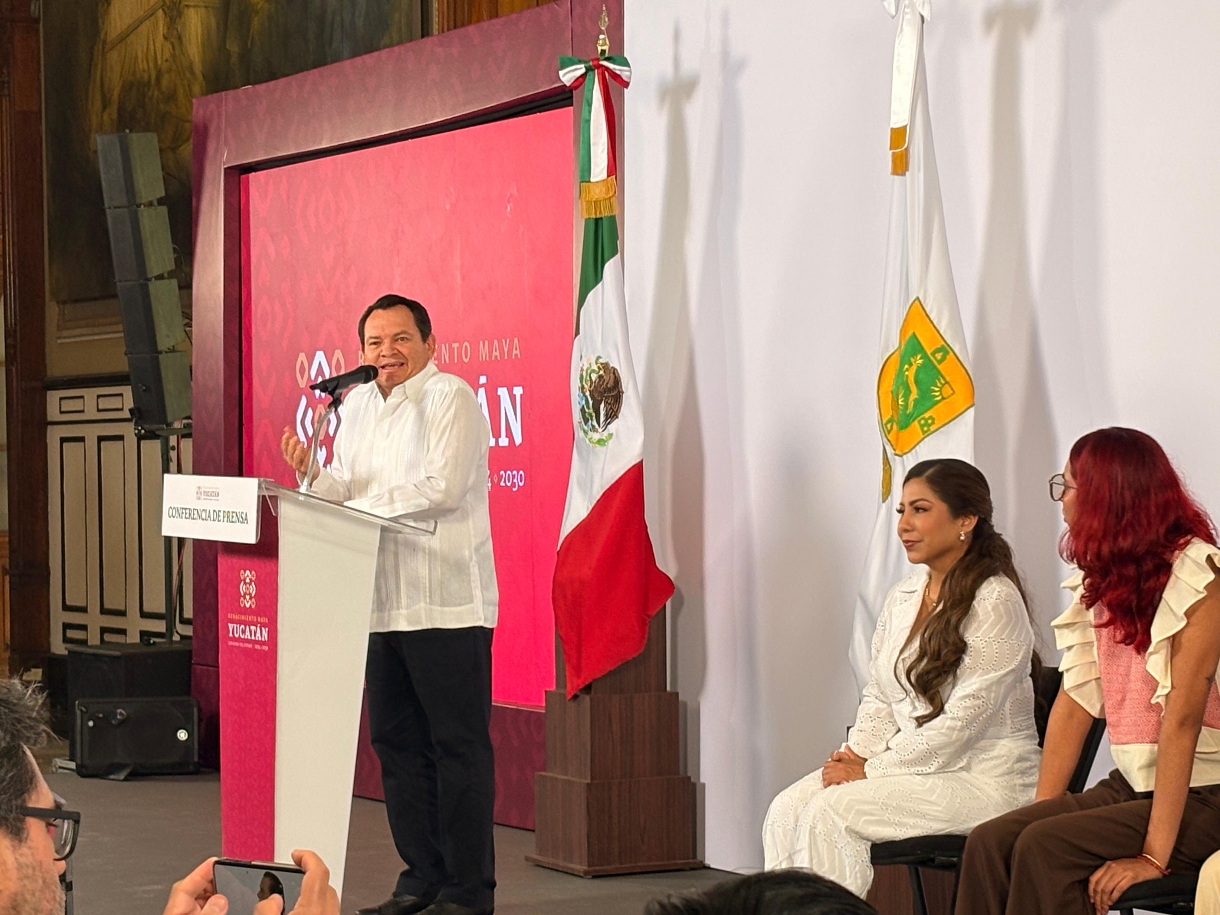 Niega Joaquín Díaz Mena que su esposa Wendy Méndez tenga intenciones políticas 