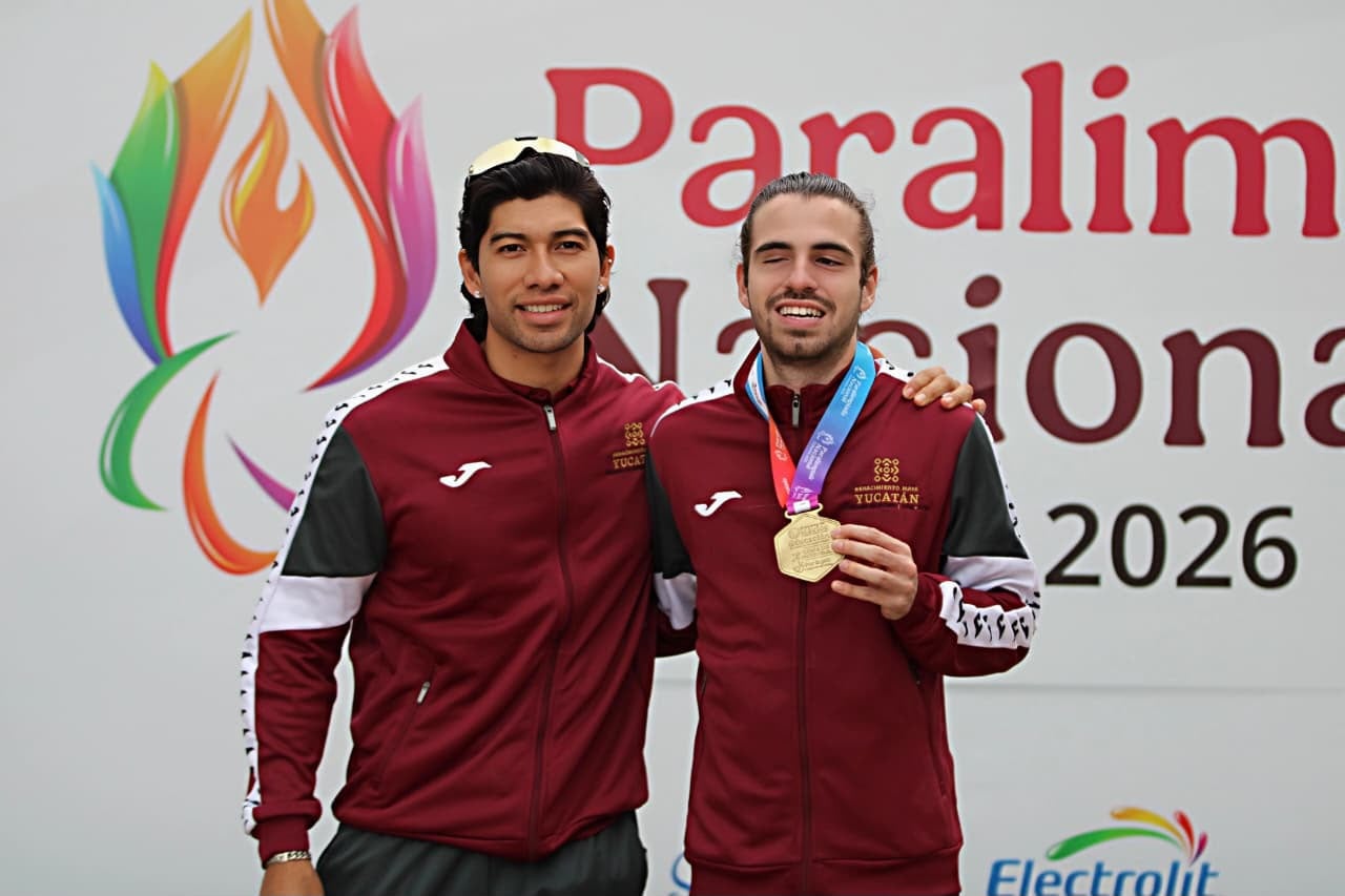 Continúa la cosecha de medallas para Yucatán en la Paralimpiada, ahora en juvenil mayor y superior