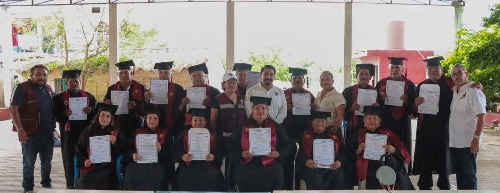Beneficiarios de Sembrando Vida concluyen primaria y secundaria en Campeche