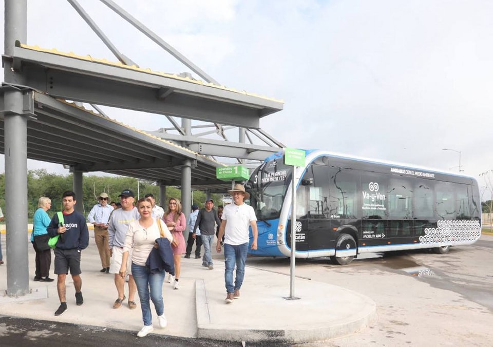 Ruta La Plancha-Tren Maya Umán del Ie-Tram comienza operaciones el 3 de agosto: Vila