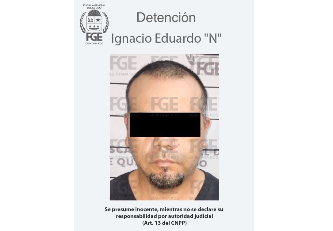 Captura FGE de Quintana Roo a una persona relacionada con cementerio clandestino en Puerto Morelos