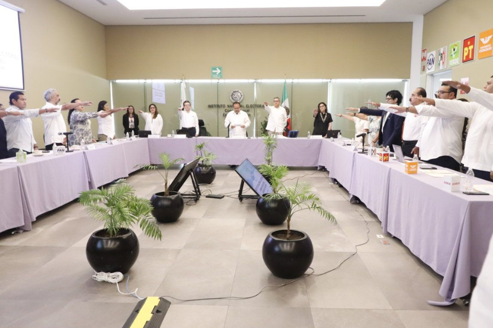 INE instala Consejo Local y arranca proceso electoral de 2027 en Yucatán