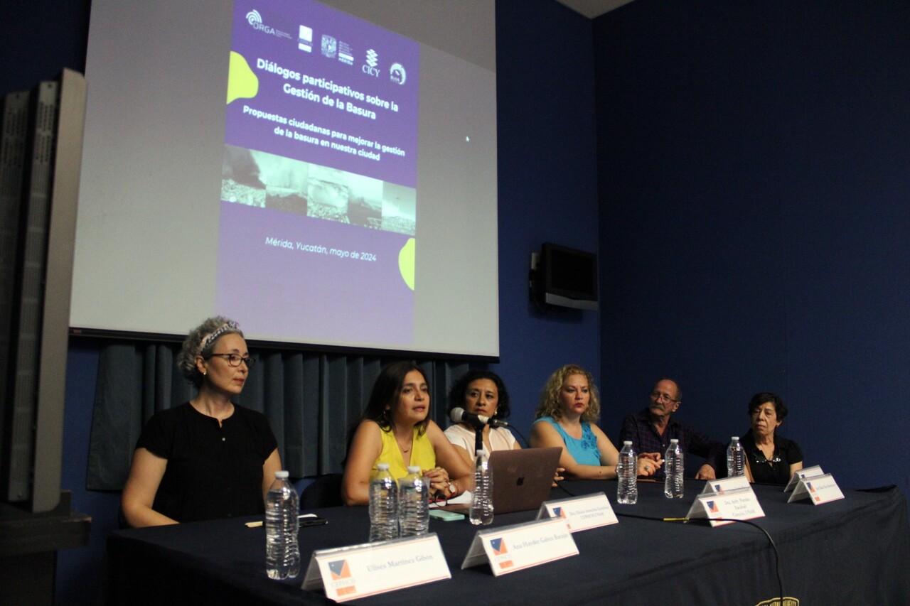 ORGA realiza diálogos participativos sobre gestión de basura en Mérida