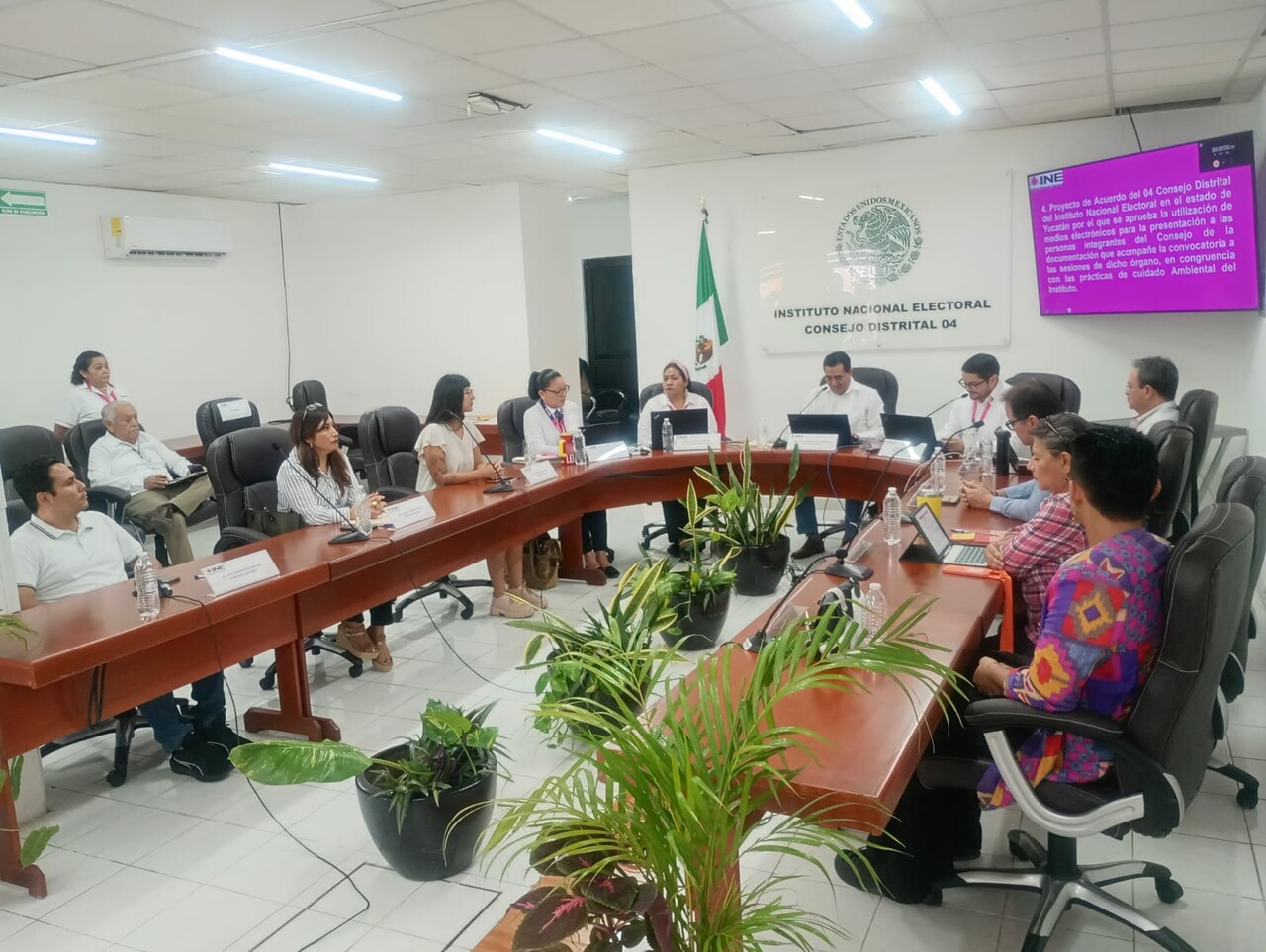 INE Yucatán instala seis Consejos Distritales para elecciones extraordinarias del Poder Judicial