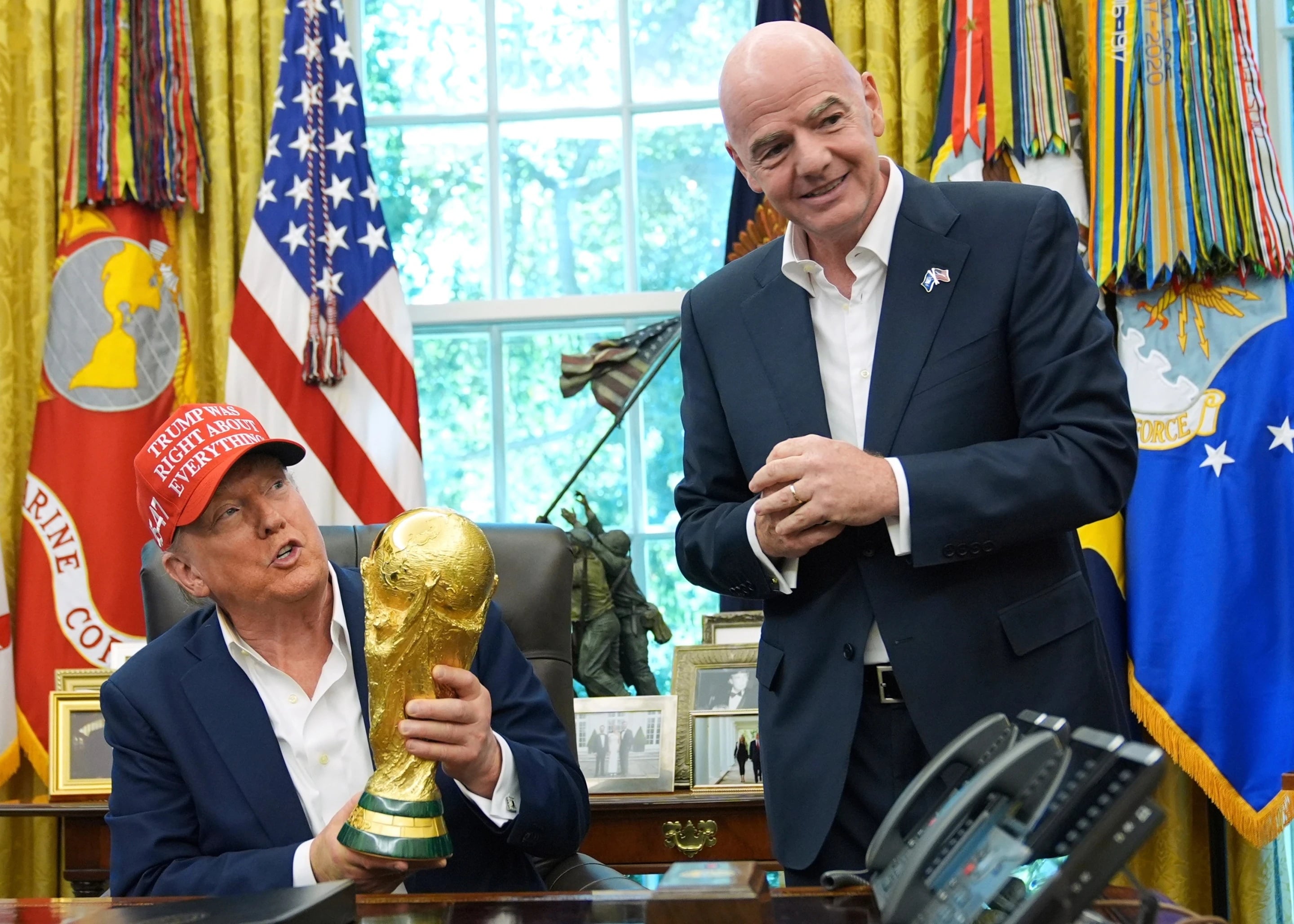 A pesar de Trump, Bélgica goleó a EU