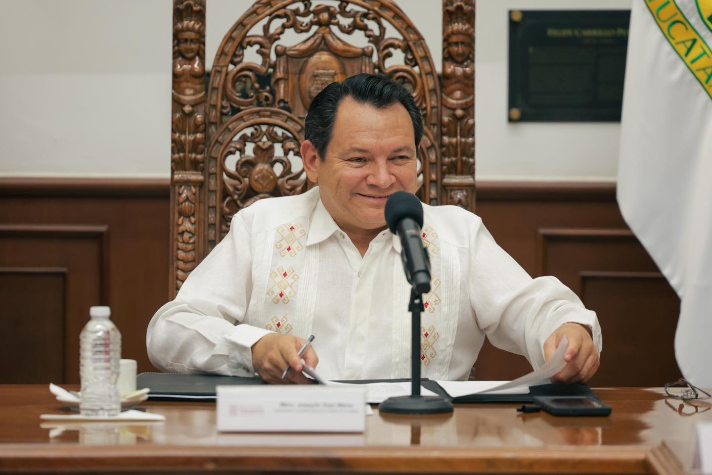 Anuncia Joaquín Díaz Mena inversión por 140 mdp en hub logístico en la carretera Mérida-Cancún