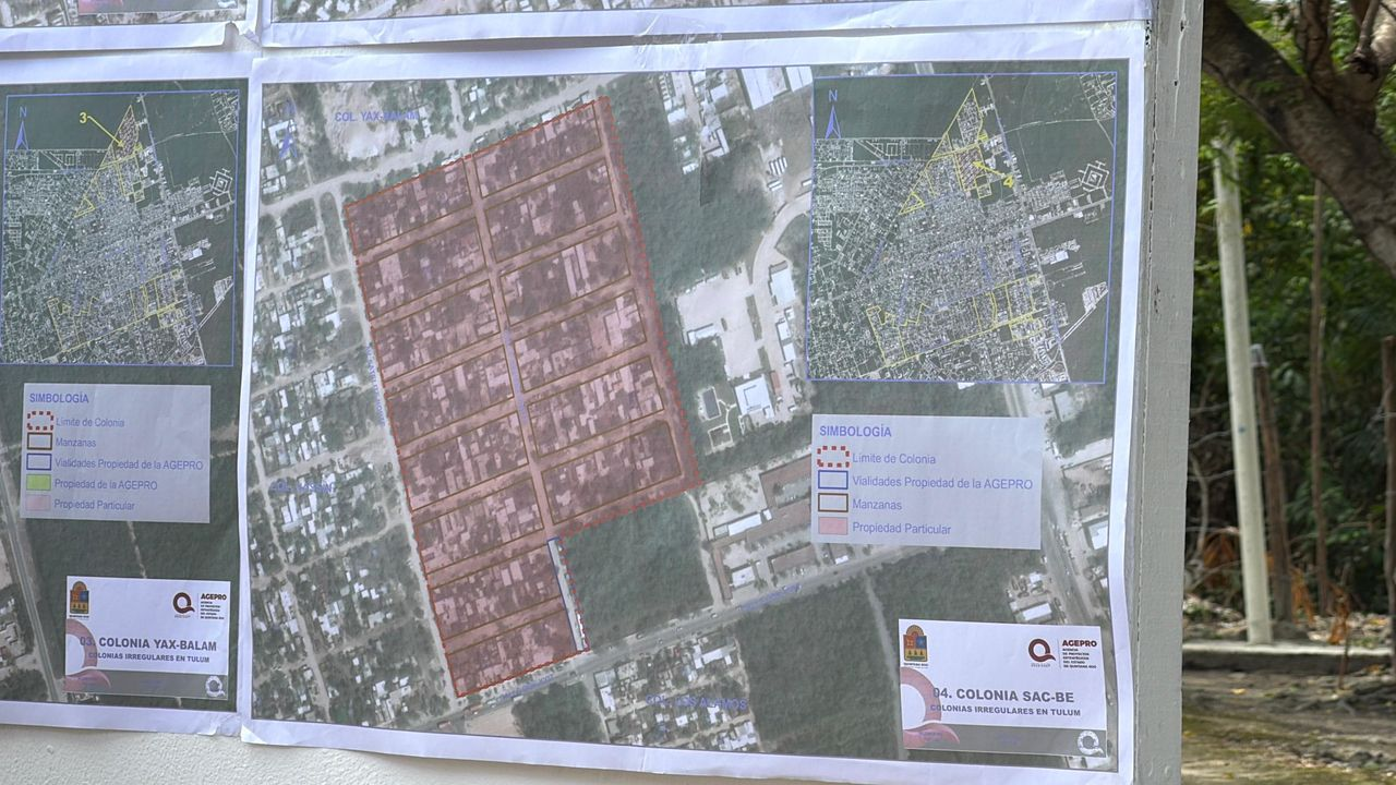 Habitantes de colonias irregulares de Tulum señalan no haber sido tomados en cuenta por Agepro