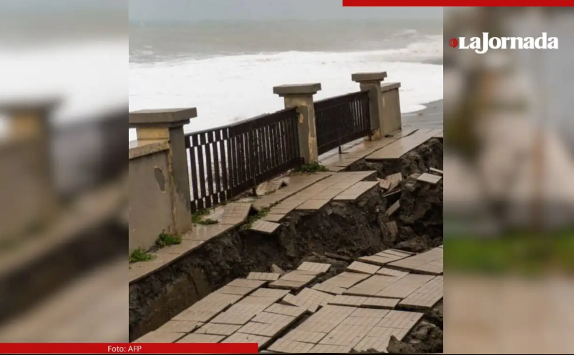 Alerta roja en el sur de Italia por fenómenos meteorológicos extremos