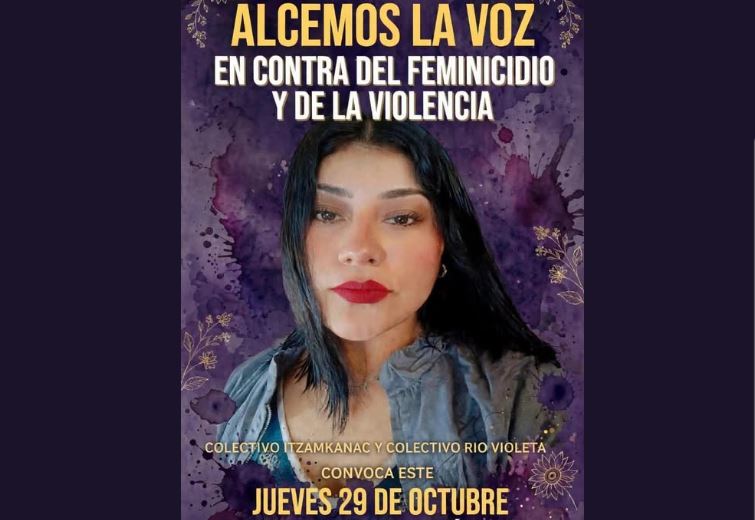 Feminicidio de Itzel Guzmán provoca nueva marcha para exigir justicia en Candelaria