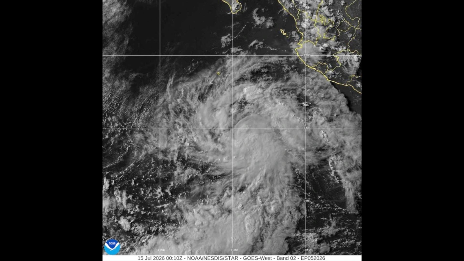 La tormenta tropical 'Elida' se forma en el Pacífico; no amenaza tierra pero gana fuerza