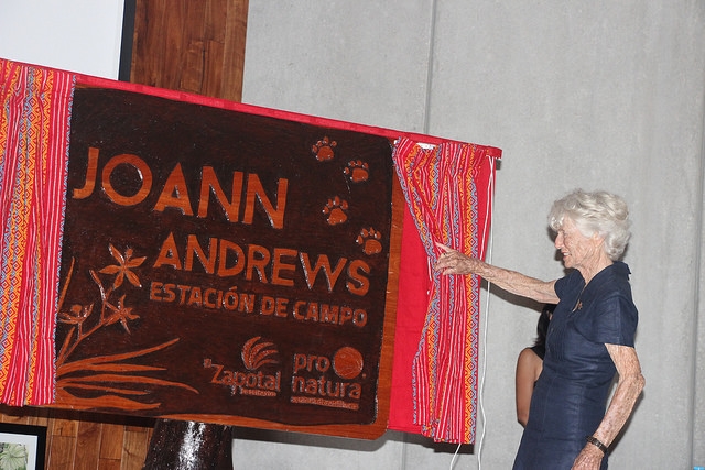 Joann Andrews, una exploradora que humaniza