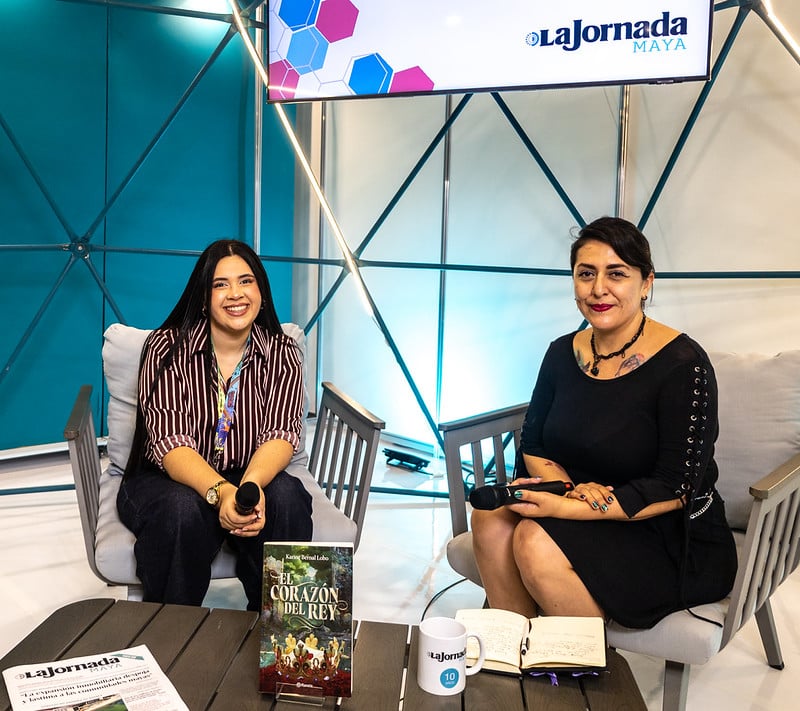 Filey 2026: Karine Bernal y su ‘Corazón del Rey’ llegan al stand de ‘La Jornada Maya’