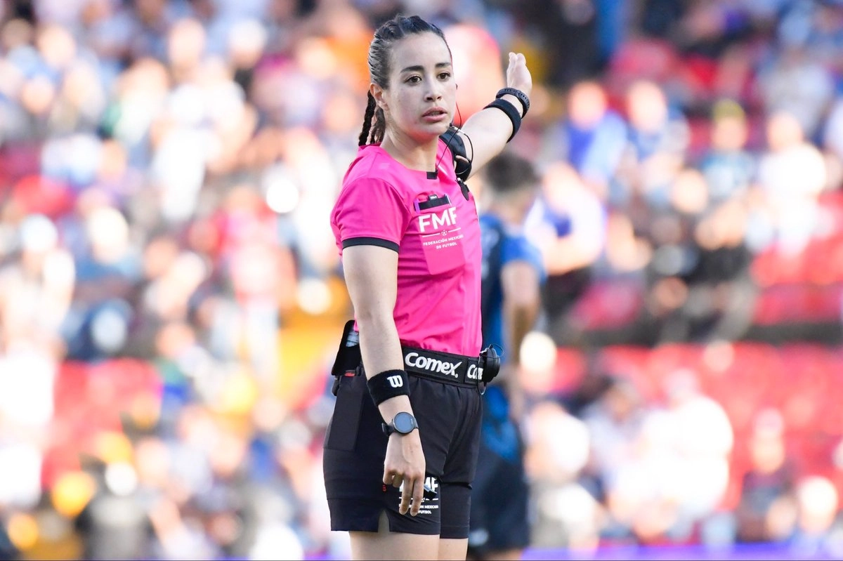 Katia Itzel García, la mexicana nominada nuevamente a Mejor Árbitra por la IFFHS