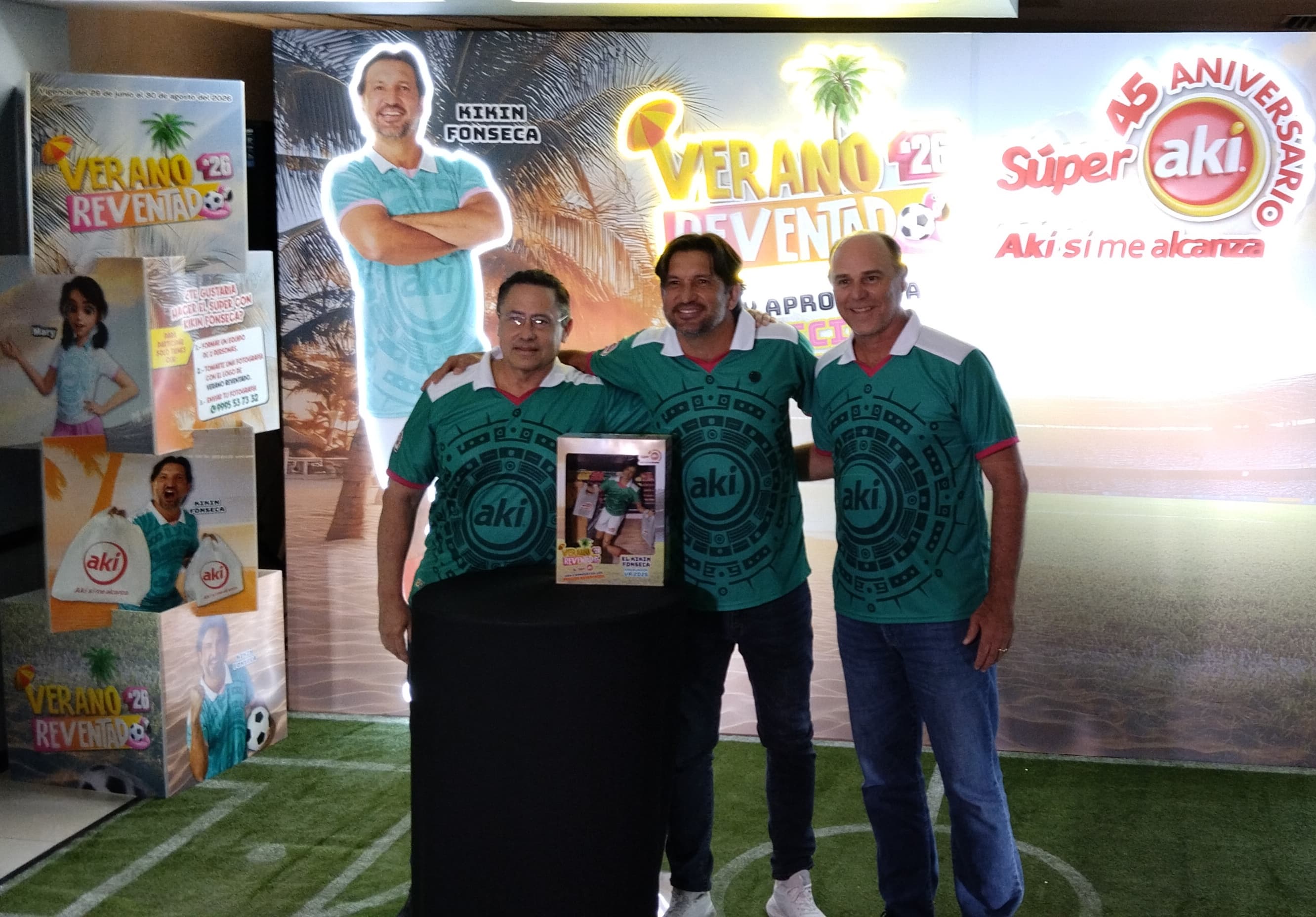 Kikín Fonseca es el embajador del Verano Reventado de Súper Akí 