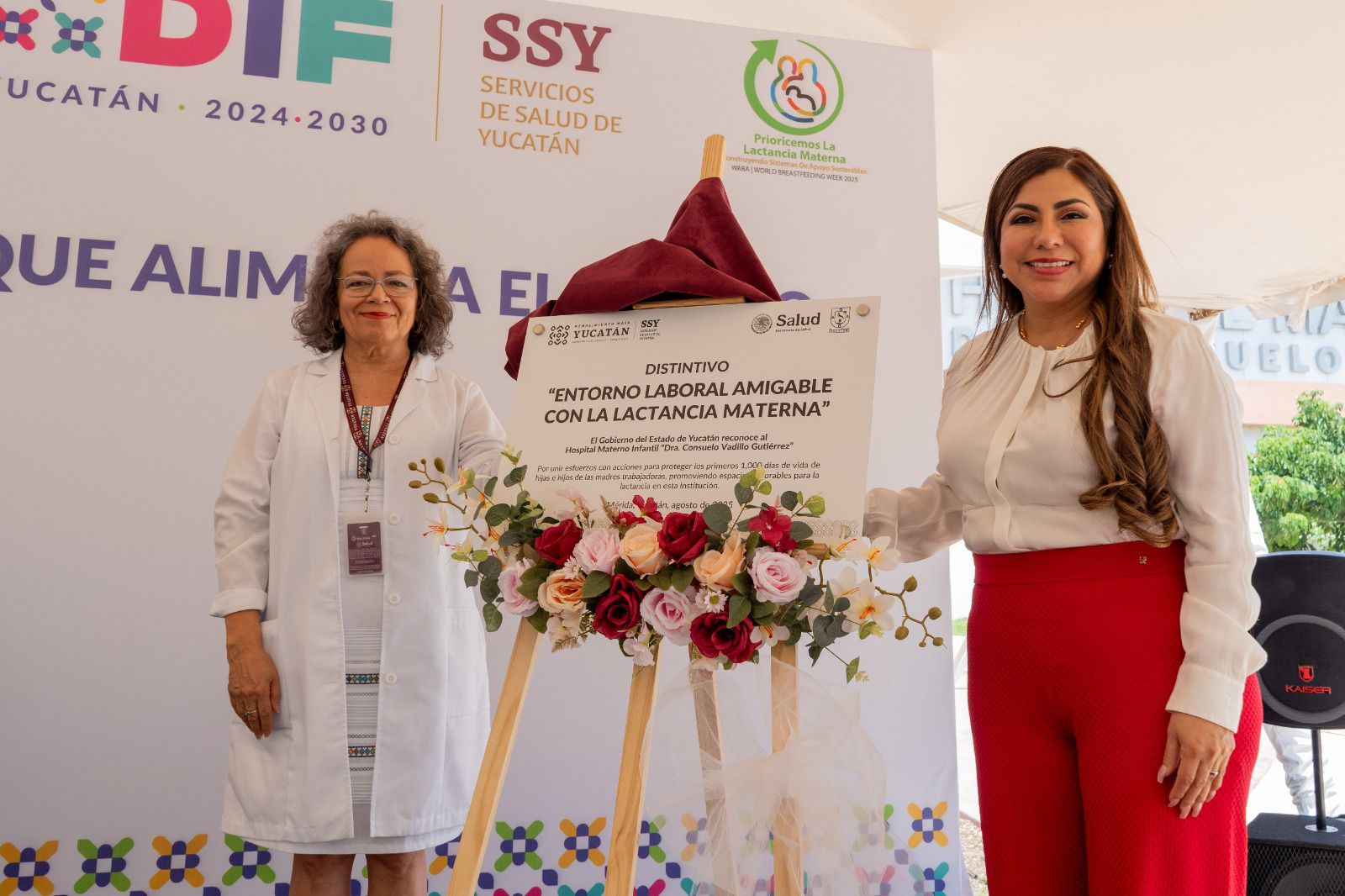 Yucatán impulsa espacios dignos para lactancia materna en hospitales públicos