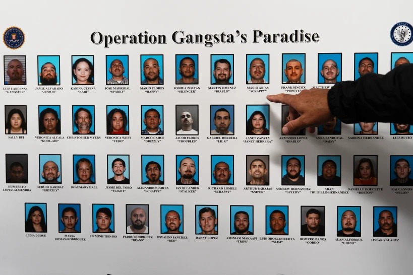 FBI captura a 25 miembros de 'La Eme', mafia mexicana que opera en el sur de California