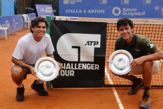 El yucateco Rodrigo Pacheco y Alex Hernández, campeones de dobles en el Challenger de Guayaquil