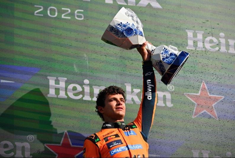 F1: Lando Norris renovó su contrato con la escudería McLaren hasta el año 2030