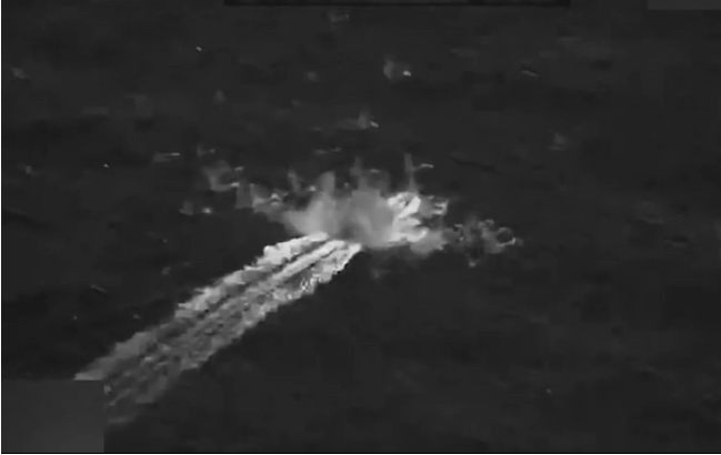 EU ataca 'narcolancha' en el Pacífico; hay dos muertos