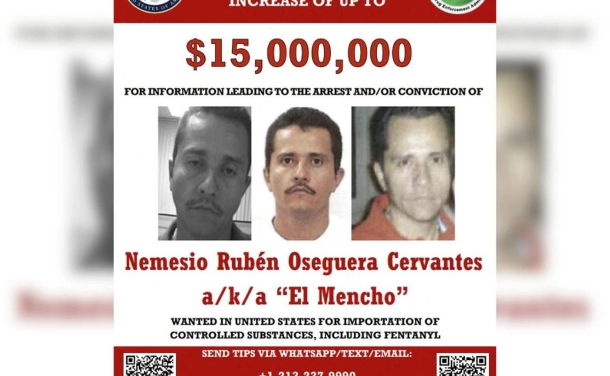 Estrategia de alianzas expandió al CJNG a más de 40 países, de acuerdo con informe de la DEA