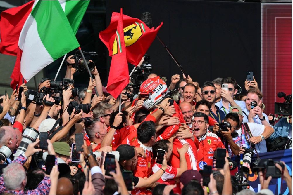 F1: Leclerc gana el GP de Gran Bretaña