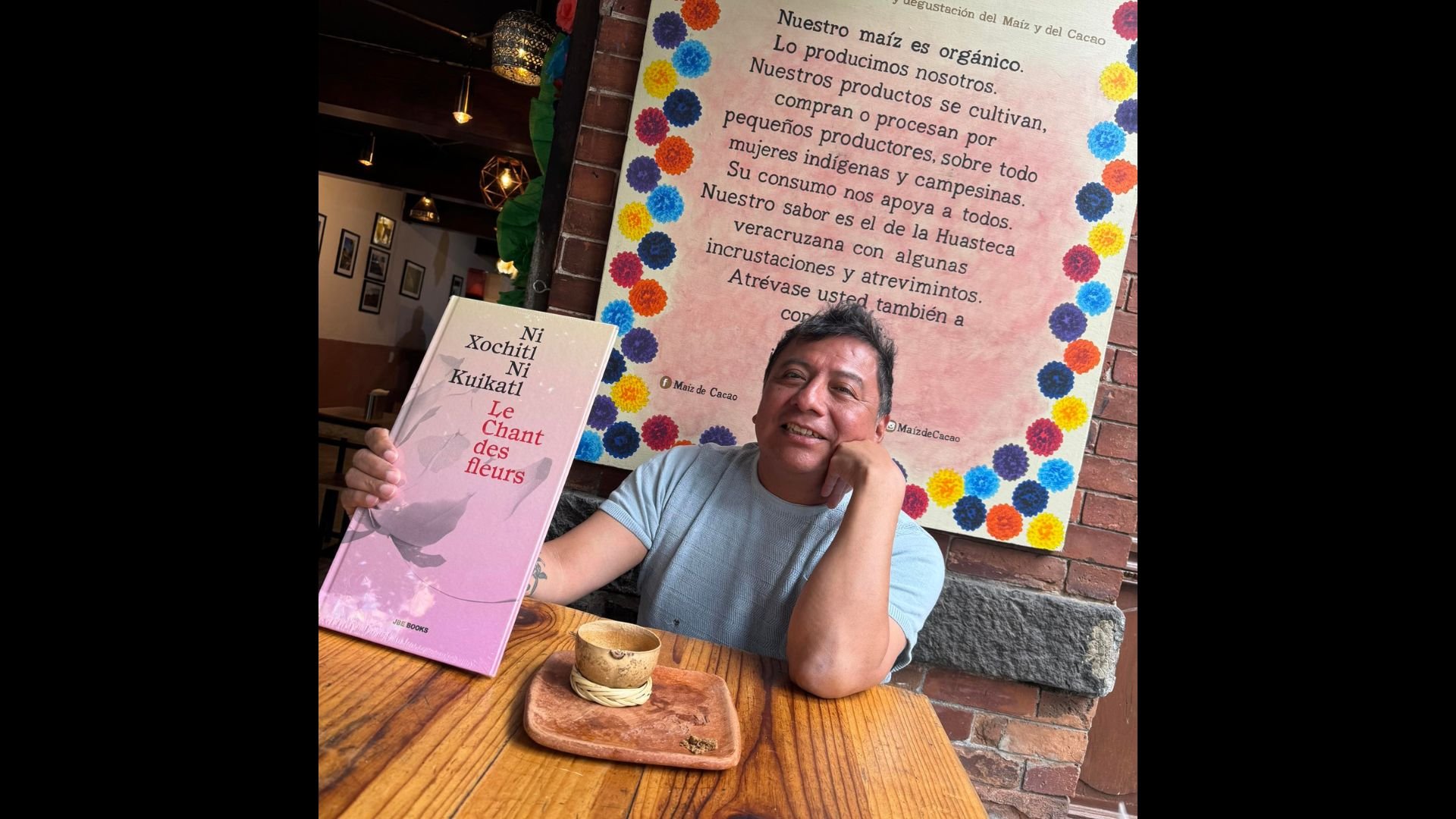 Mardonio Carballo reivindica la escritura en lenguas originarias como acto literario y de resistencia