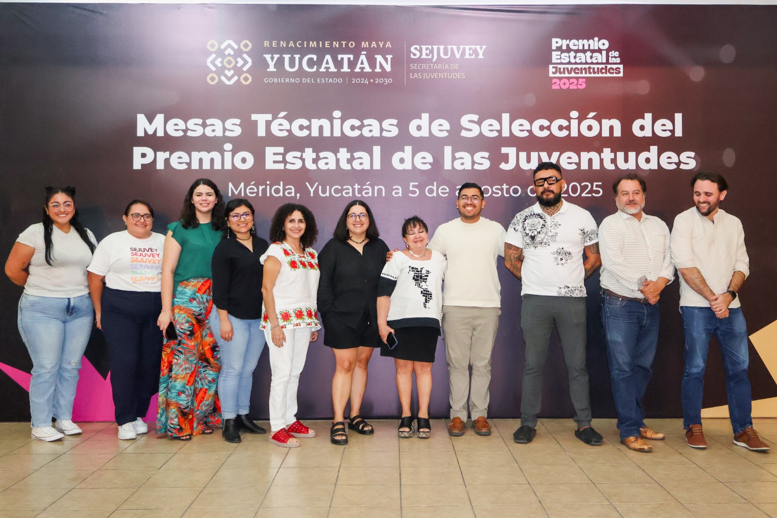 Estos son los ganadores del Premio Estatal de las Juventudes 2025 de Yucatán
