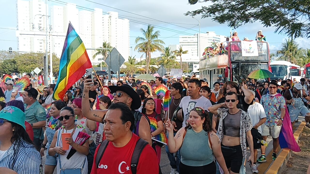 Inician en Cancún festejos por el mes del orgullo LGBTTTI