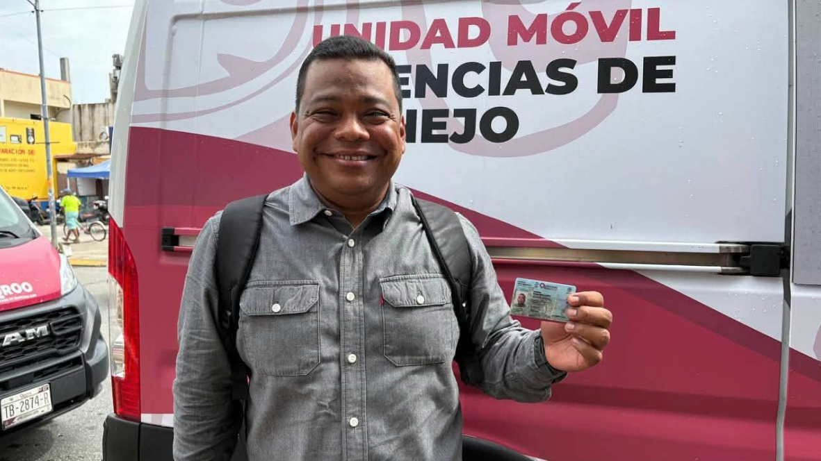 Inicia en Quintana Roo renovación de licencias en línea con entrega a domicilio