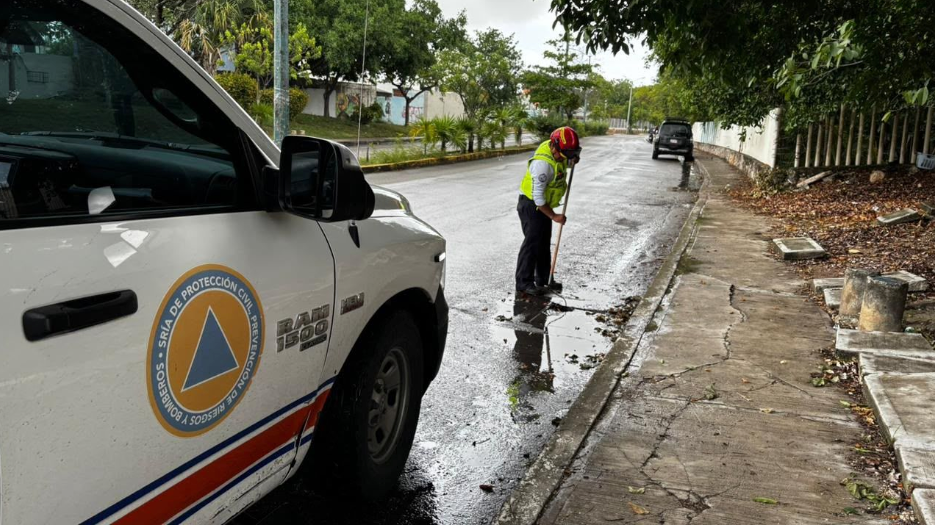 Quintana Roo refuerza acciones preventivas ante pronóstico de lluvias fuertes en el estado