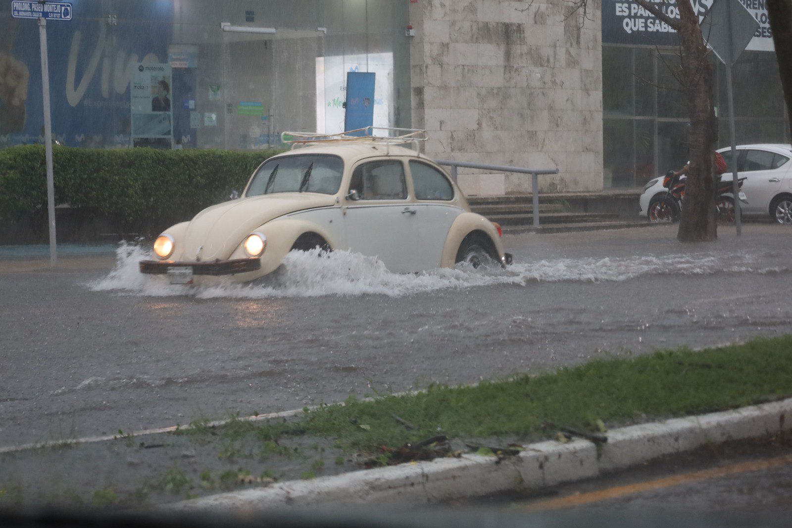 Pronostican fuertes lluvias, tormentas eléctricas e incremento del oleaje en las costas de Yucatán