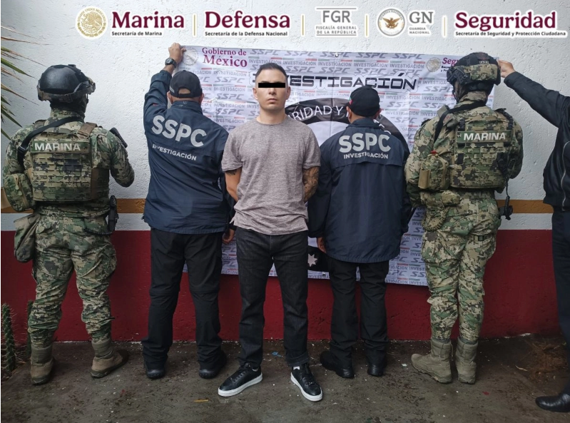 Detienen en la CDMX a 'Lobo Menor', ligado al asesinato del ex candidato presidencial en Ecuador