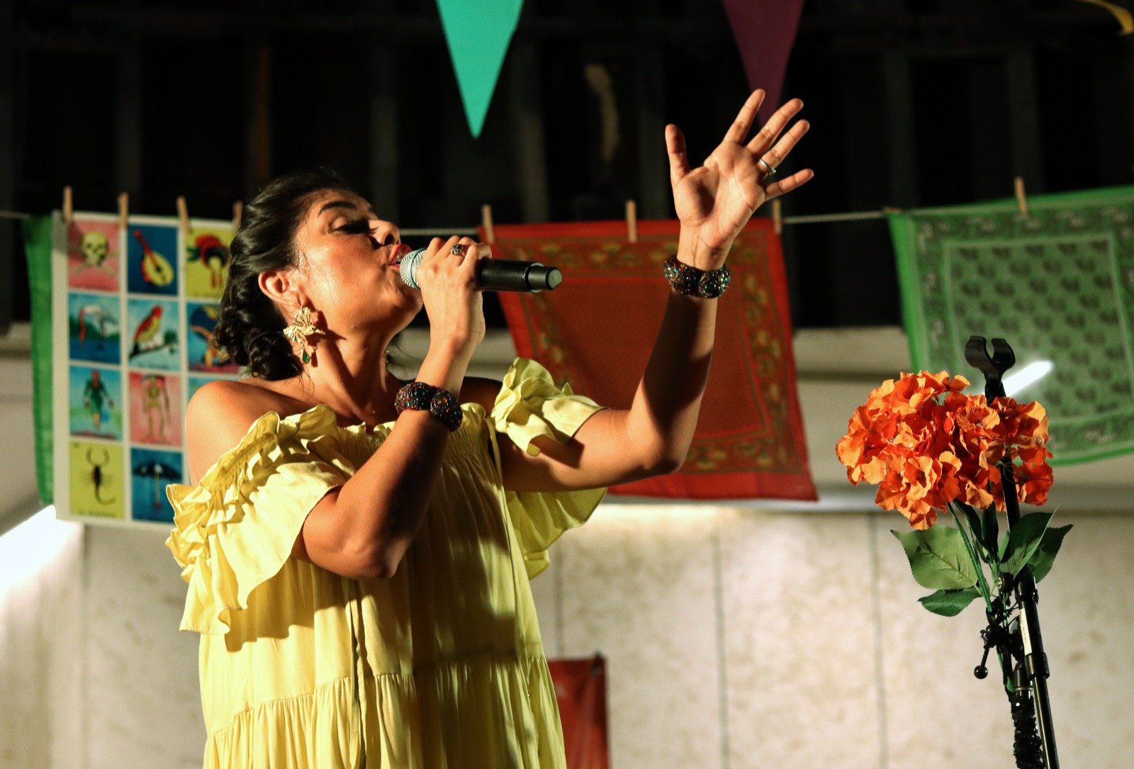 El Otoño Cultural 2025 gritó ''¡Lotería!'' con las voces de Verónica Valerio y Malena Durán en Mérida