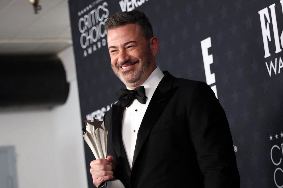 Jimmy Kimmel dedica con ironía su premio de los Critics Choice Awards a Trump