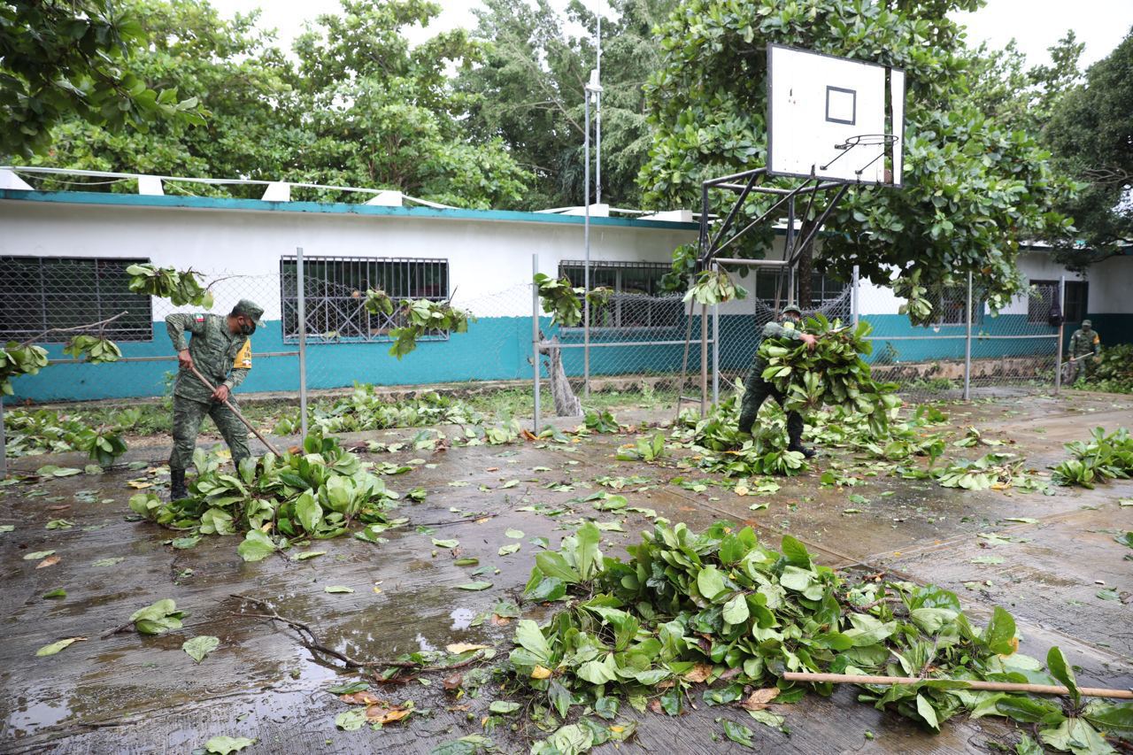 El lunes y martes vendrá 'lo peor' de 'Gamma' para la costa yucateca: meteorólogo