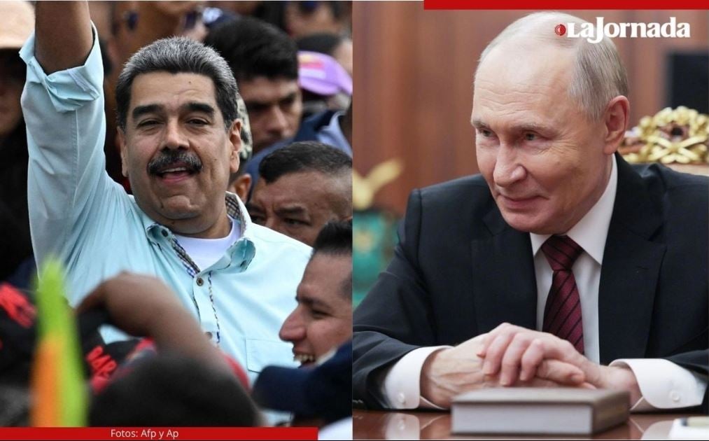 Putin reafirma respaldo a Maduro ante despliegue militar de EU e incautación de petrolero