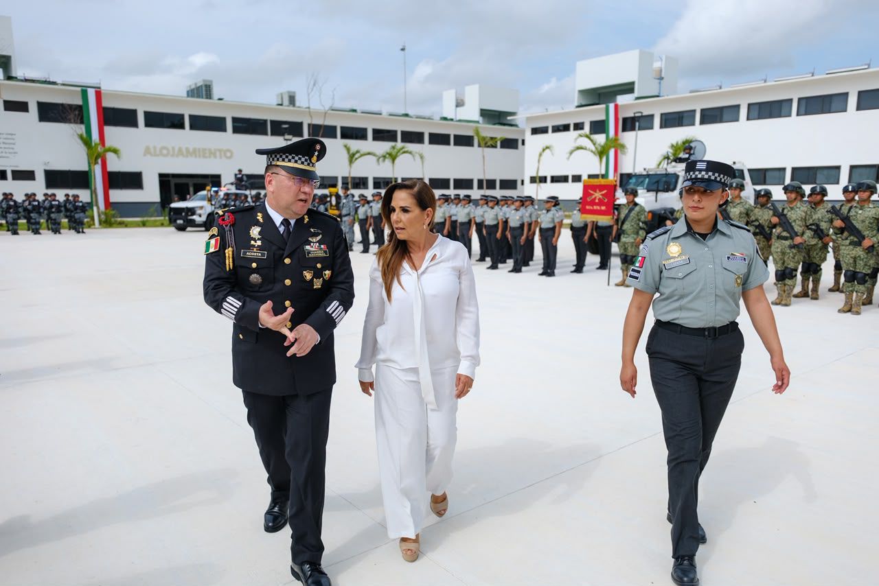 Guardia Nacional instala nuevos batallones de seguridad ferroviaria y turística en QRoo