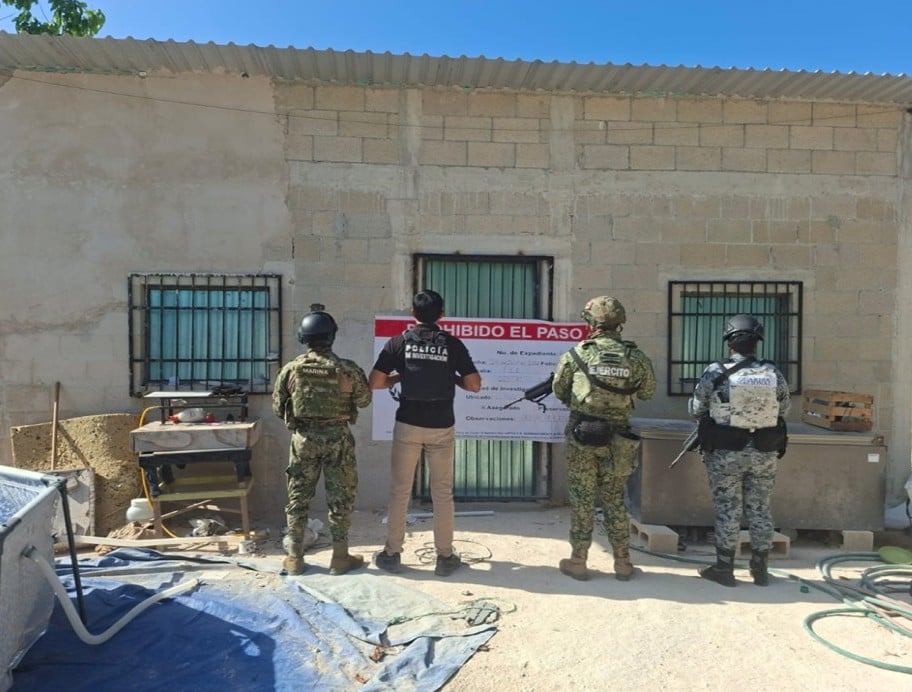 Desmantelan dos narcoviveros en QRoo; capturan a siete personas