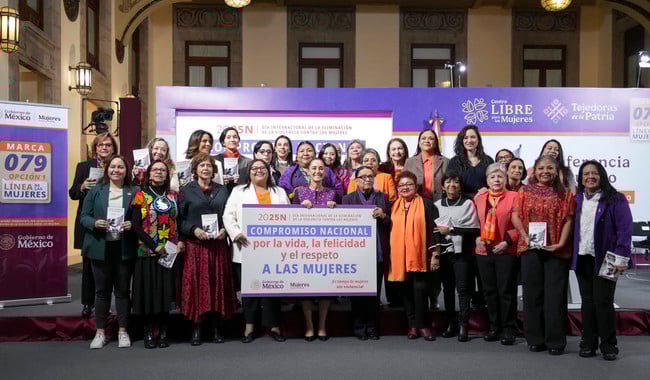 Gobernadoras y gobernadores se adhieren al ''Compromiso nacional por el respeto a las mujeres''