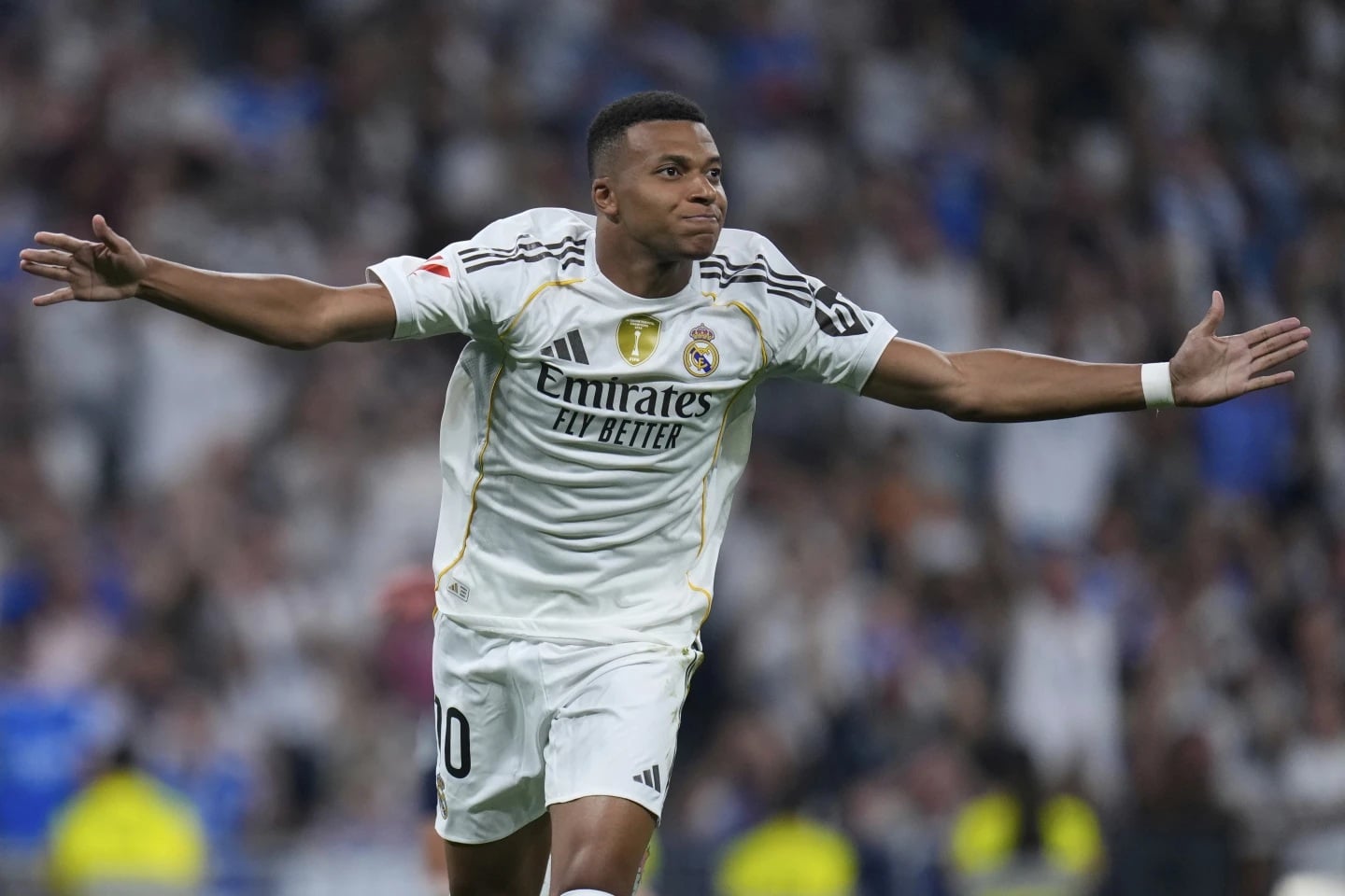 Mbappé iguala a Cristiano con récord de 59 goles en un año para el Real Madrid
