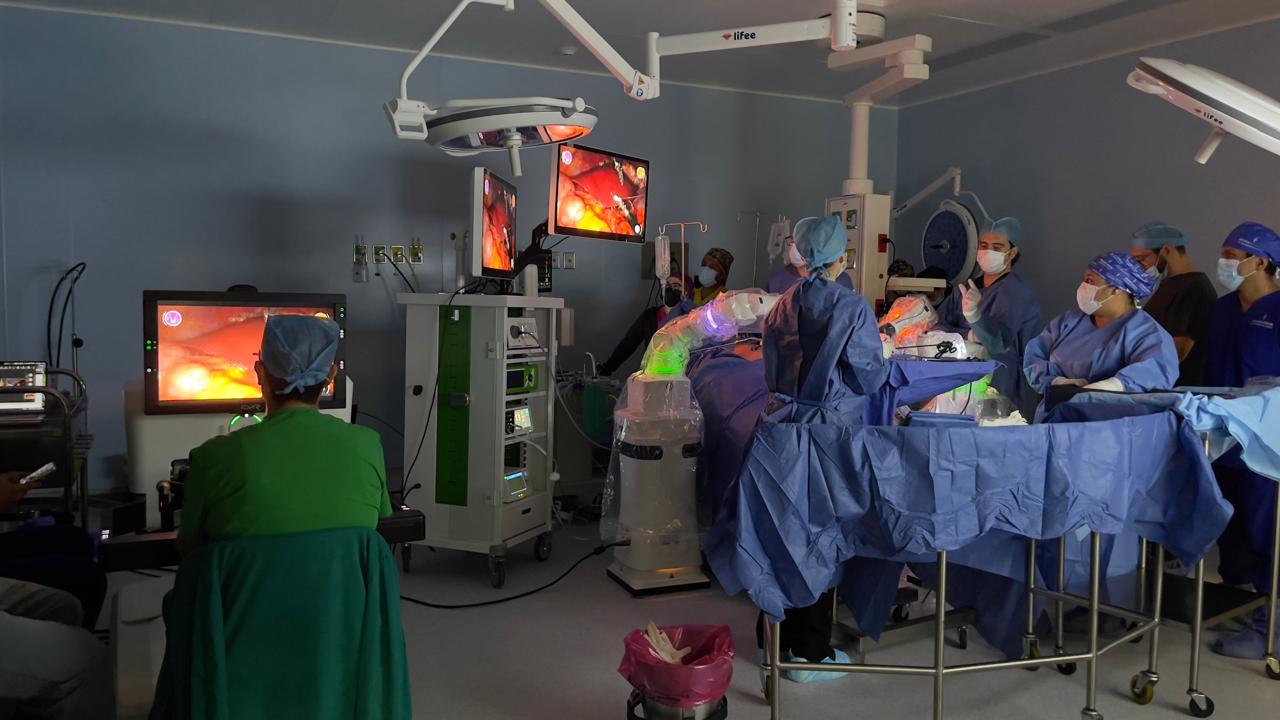 Cirugía robótica en el O’Horán del IMSS-Bienestar, tecnología de punta para el pueblo