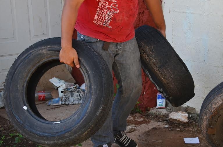 Excelente participación en descacharrización