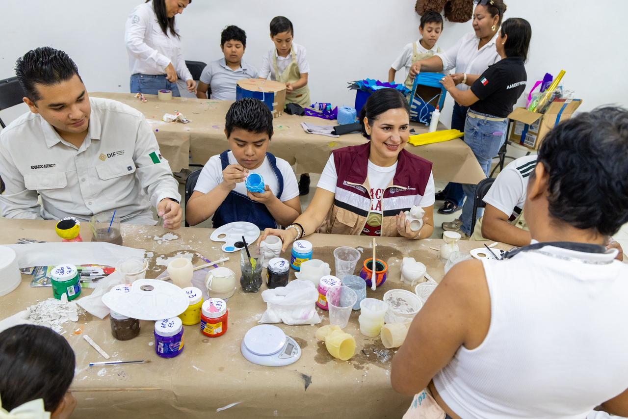 DIF Pilares fortalece el desarrollo integral de niñeces de Playa del Carmen: Estefanía Mercado