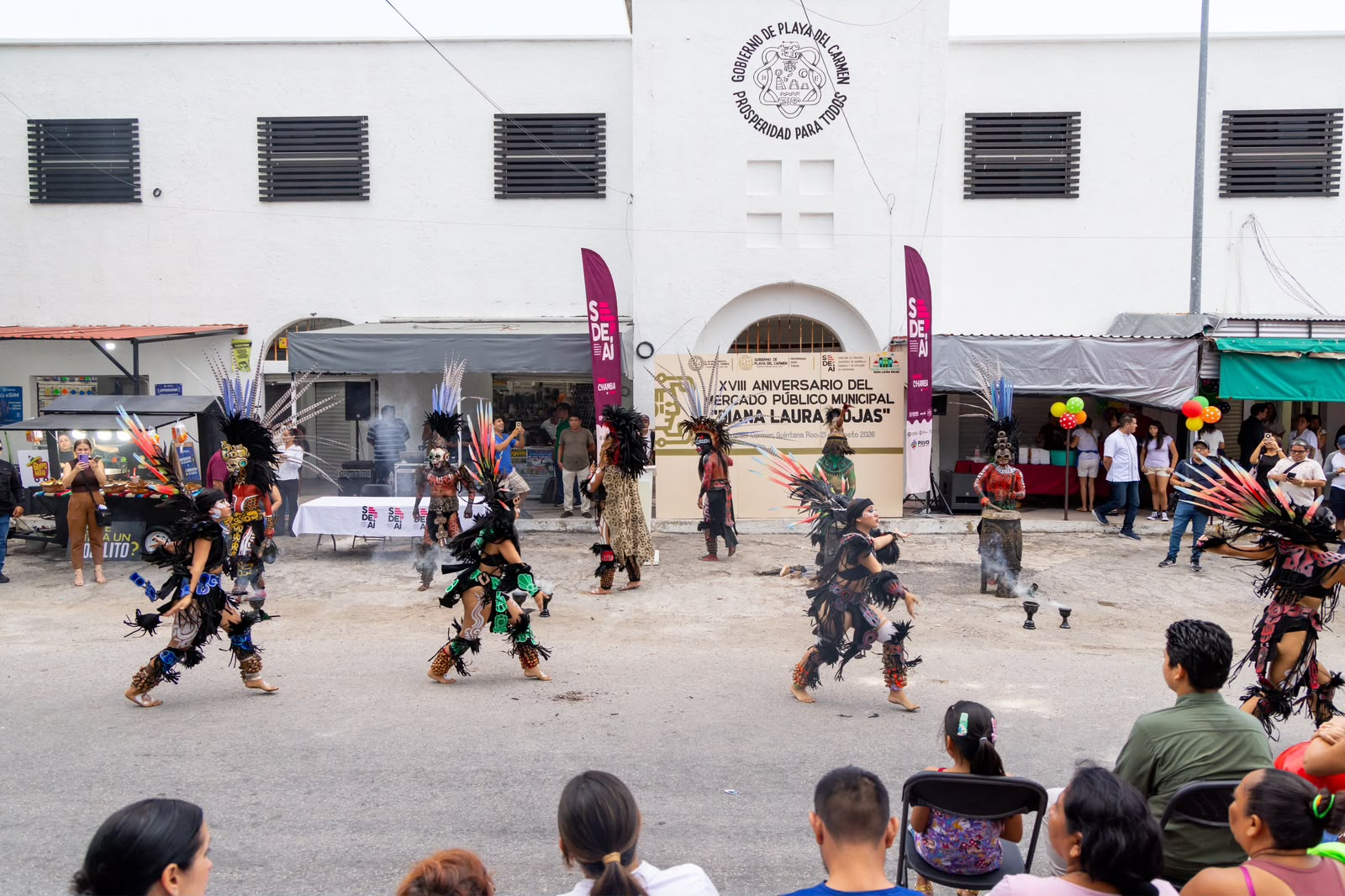 Playa del Carmen: Mercado Diana Laura Riojas celebra 18 años como corazón comercial de la Colosio