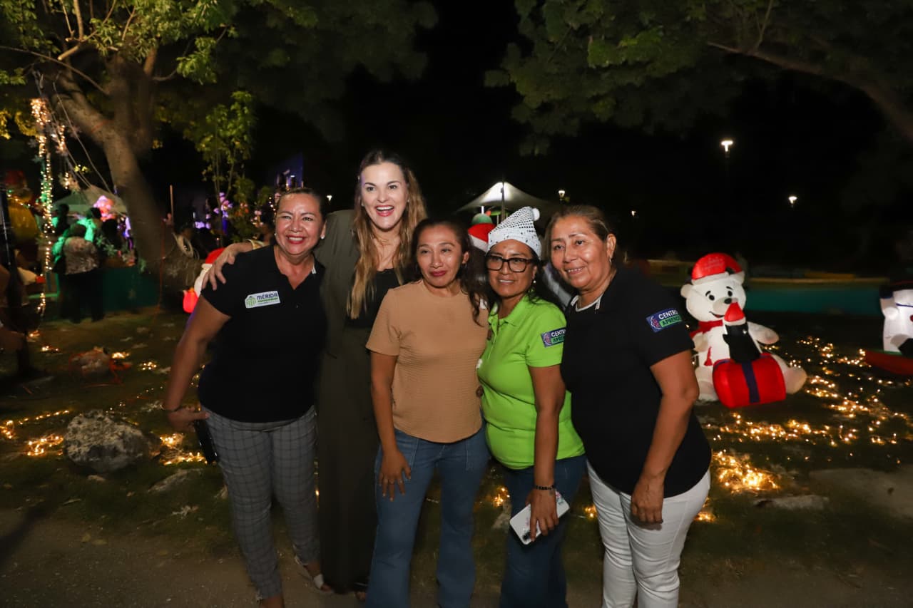 El Festival Navideño ''Mérida Brilla'' tendrá pista de hielo y sendero de luz gratuitos