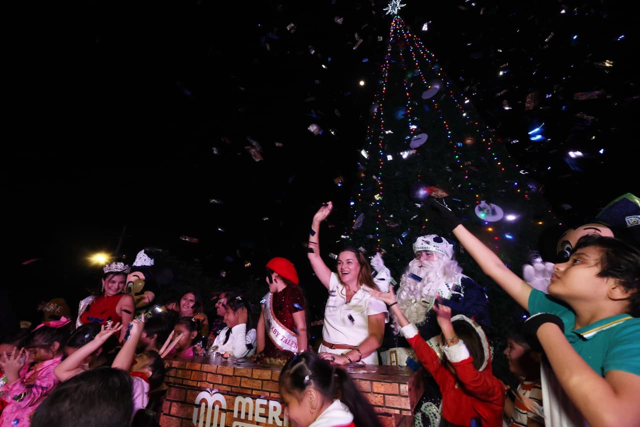 Mérida Brilla llega al parque La visita de Juan Pablo II