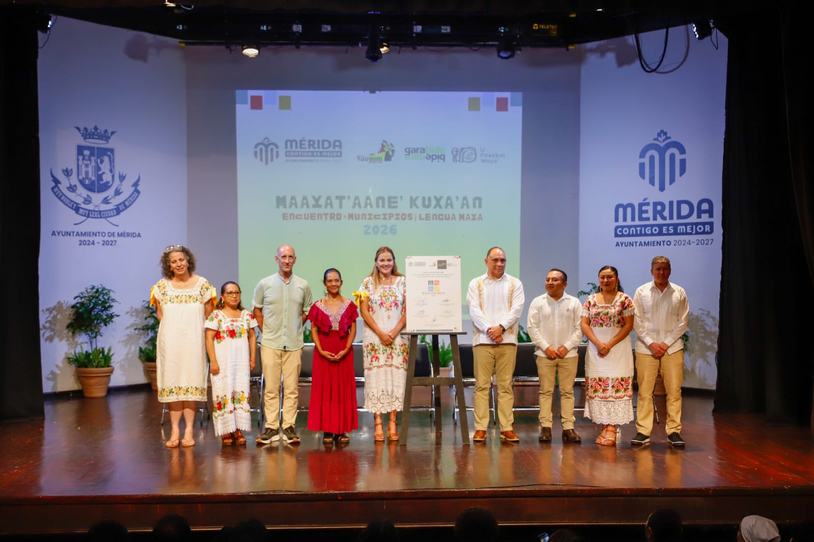 Mérida es sede del Primer Encuentro de Municipios por la Lengua Maya ''Maayat’Aane’ Kuxa’an''